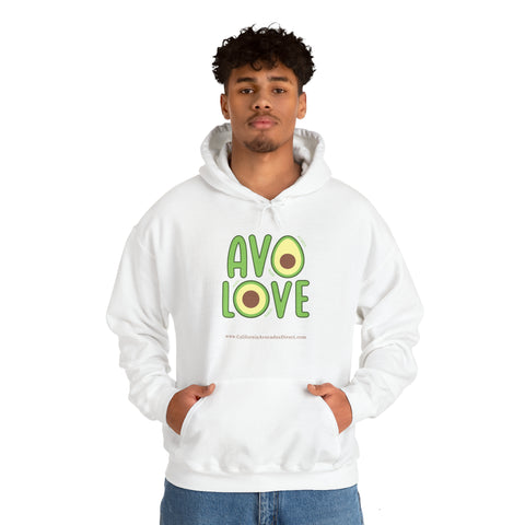 "AVO LOVE" Hooded Sweatshirt - Unisex Heavy Blend™