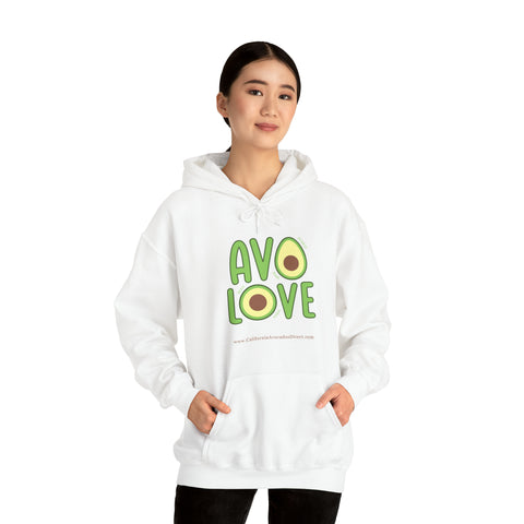 "AVO LOVE" Hooded Sweatshirt - Unisex Heavy Blend™