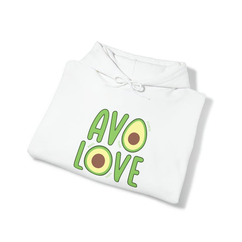 "AVO LOVE" Hooded Sweatshirt - Unisex Heavy Blend™