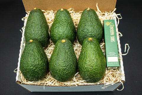 Mauna Loa Skin Care Gift Box - 6 Avocados, Small Face Oil