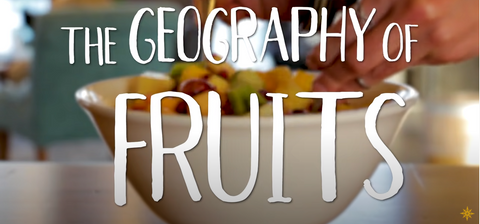 The Geography of fruits