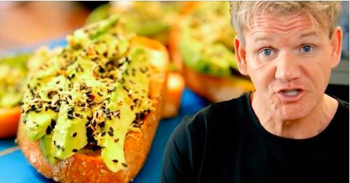 Take Avocado Toast to the next level with Gordon Ramsey!