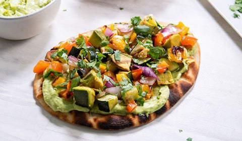 Grilled Summer Veggie Flatbread