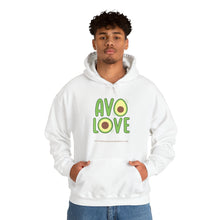 Load image into Gallery viewer, &quot;AVO LOVE&quot; Hooded  Sweatshirt - Unisex Heavy Blend™
