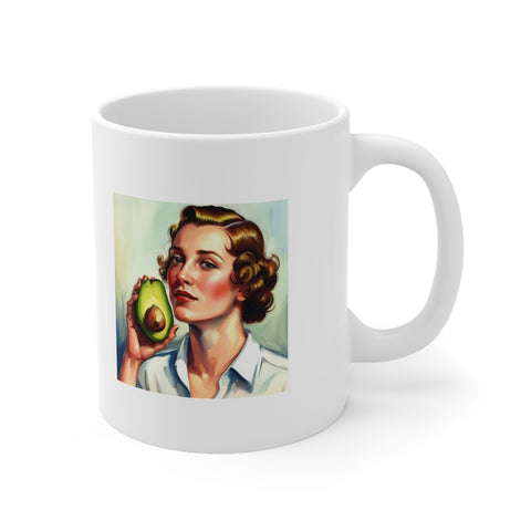 "AVO LOVE Lady" Ceramic Mug 11oz