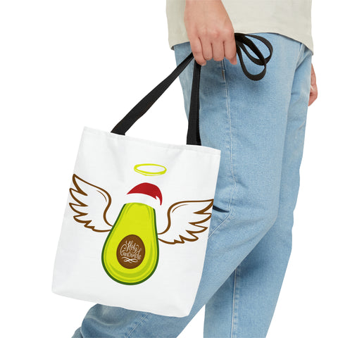 "Holy Guacamole Santa" Tote Bag