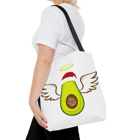 "Holy Guacamole Santa" Tote Bag