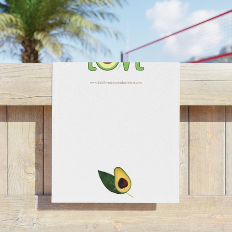 "AVO LOVE" - Beach Towel