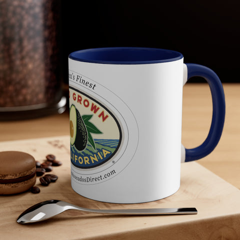 "HAND GROWN" Accent Coffee Mug, 11oz - HGIC