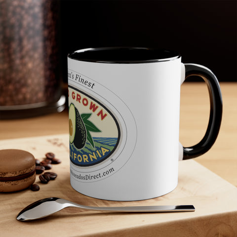 "HAND GROWN" Accent Coffee Mug, 11oz - HGIC