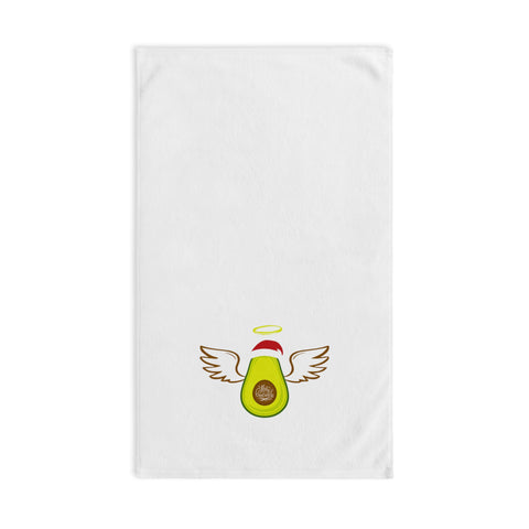 "Holy Guacamole Santa" - Hand Towel