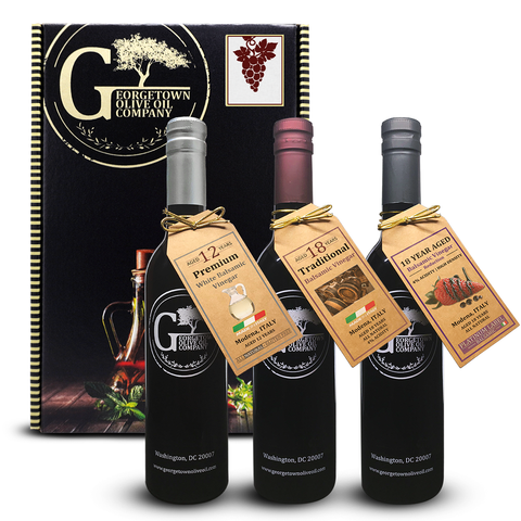3 Bottle Aged Balsamic Vinegar Gift Set