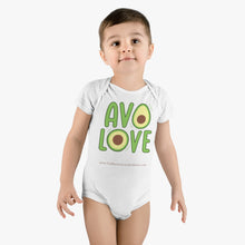 Load image into Gallery viewer, &quot;AVO Love&quot; Onesie® Organic Baby Bodysuit - AVO LOVE
