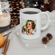 Load image into Gallery viewer, &quot;AVO LOVE Lady&quot; Ceramic Mug 11oz
