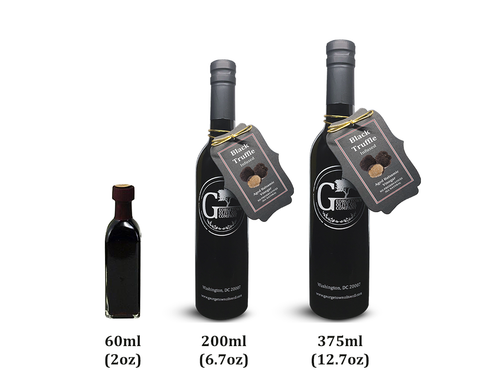 BLACK TRUFFLE INFUSED Balsamic Vinegar | Barrel Aged, Modena Italy