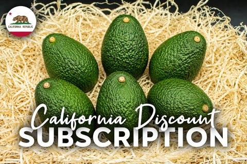 California Discount Subscription - 6 Large Avocados