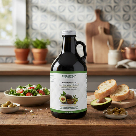 50% Avocado Olive Oil + 50% Extra Virgin | High Polyphenols