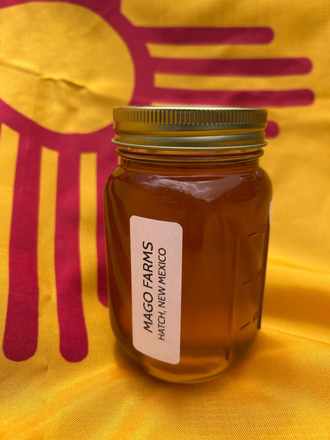 RAW NEW MEXICO HONEY- MAGO FARMS- HATCH, NM 12 OZ