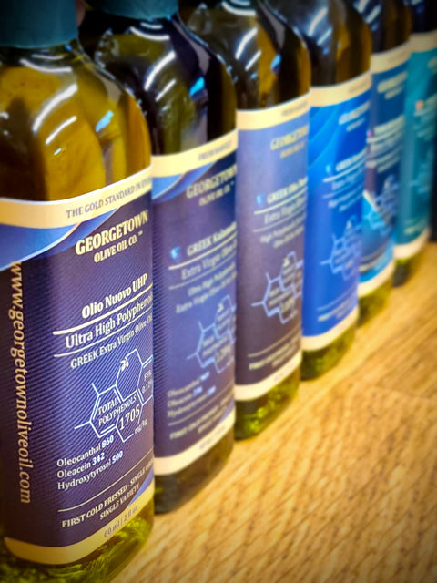 6 Bottle Variety Pack | Ultra High Polyphenols Extra Virgin Olive Oil