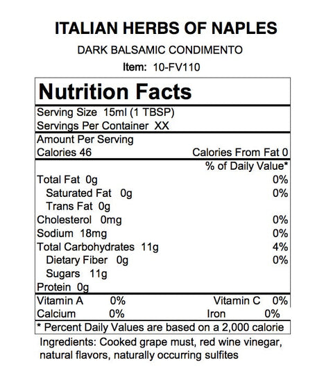 Italian Herb Dark Balsamic