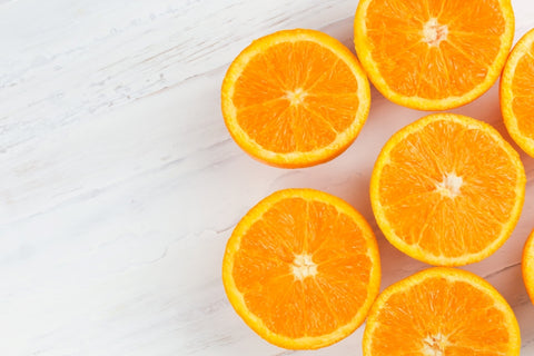 Medium Box of California Valencia Oranges (approximately 20 oranges, size varies)