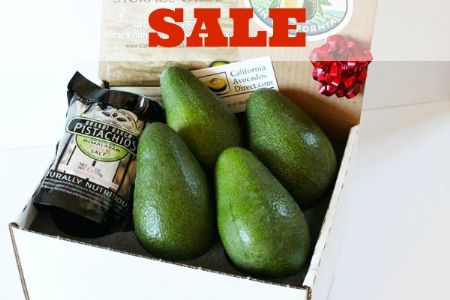 California Gift Box - 4 Avocados and 1 Pistachio